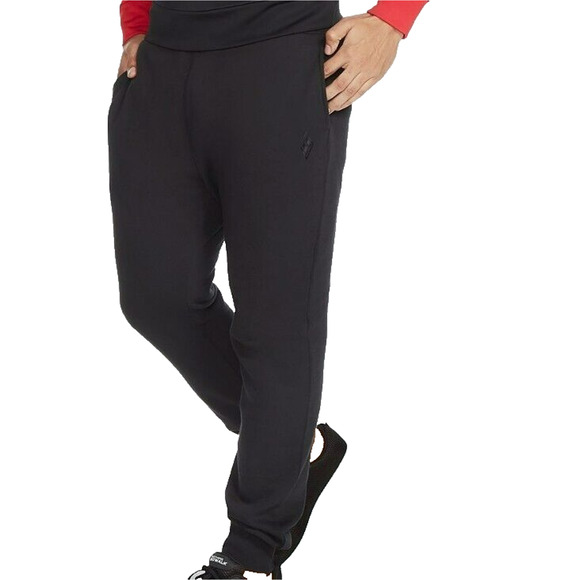 SKECHERS Men's XL Black Diamond Joggers Sweatpants Drawstring‎ Pull on Pants - Picture 1 of 10